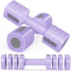 4-in-1 Adjustable Dumbbell Pair